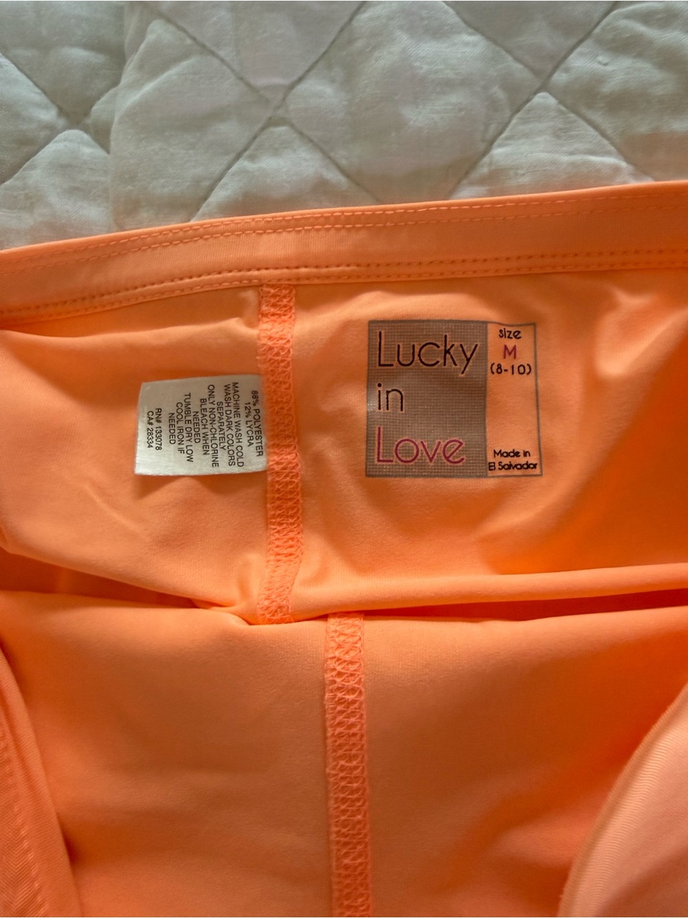 Orange Racerback Tennis Tank and Skort Set - Picture 8 of 9